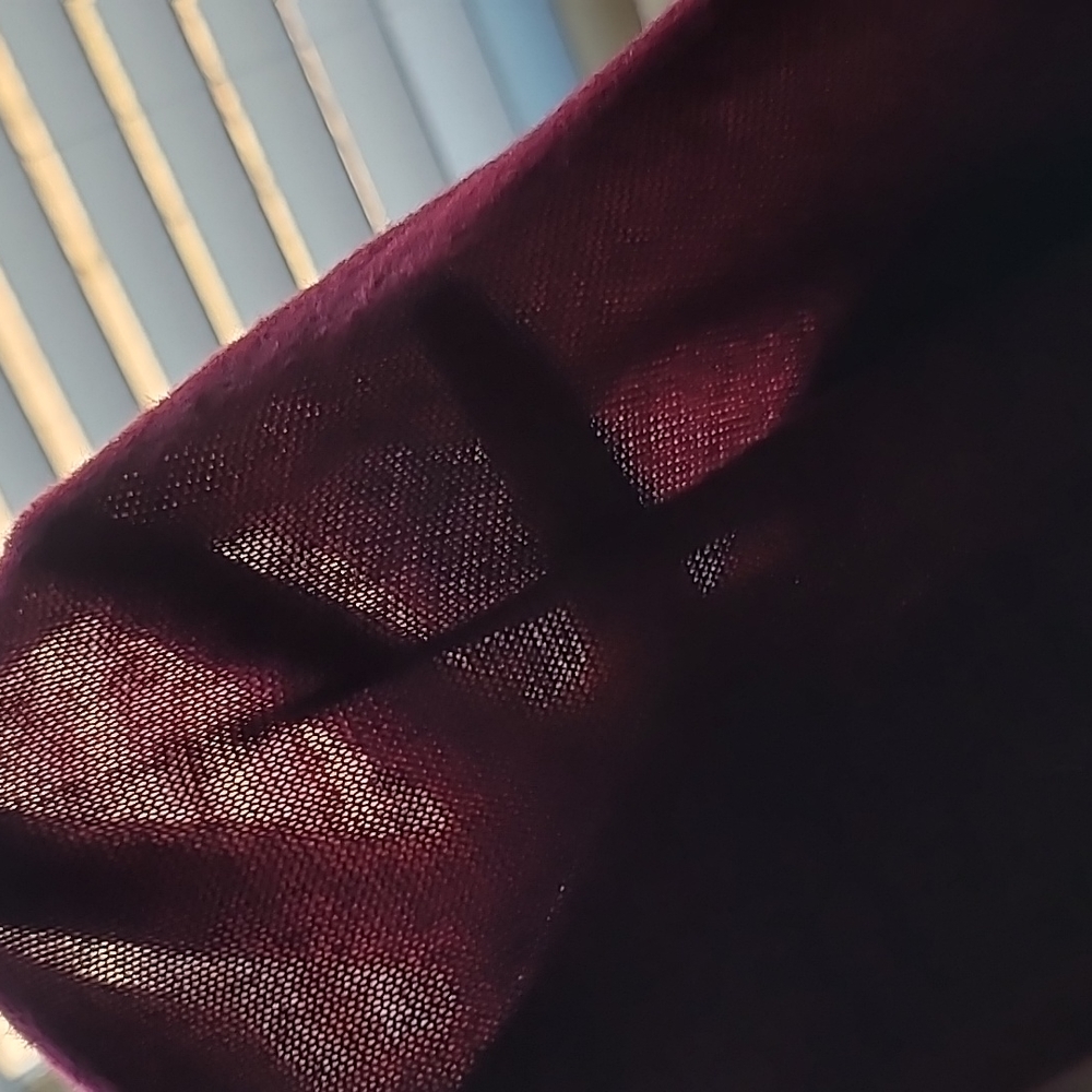 Cleo Dark Maroon Asymmetrical Dress EUC - Picture 9 of 12